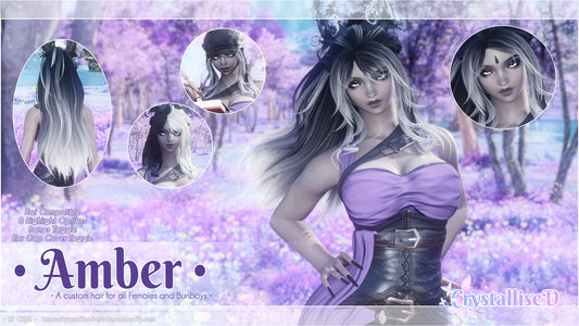♦ Amber - Hair for all Fems and Bunboys [115,15]