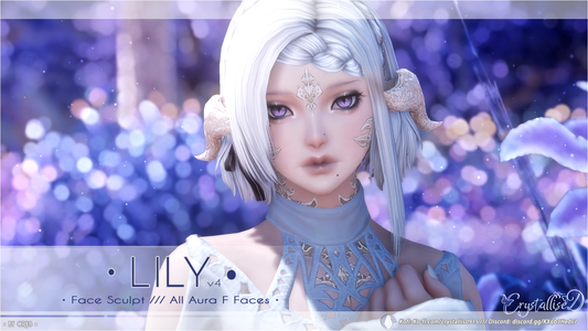 ♦ Lily - Face Sculpt for All Aura Faces