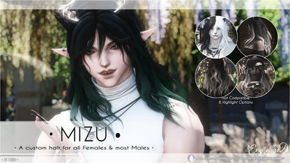 ♦ Mizu - Hair for all F and most M